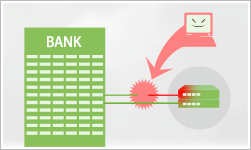 銀行のシステムへ、インターネットから侵入されたりしないの?