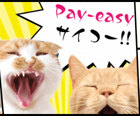 Pay-easyサイコー！！