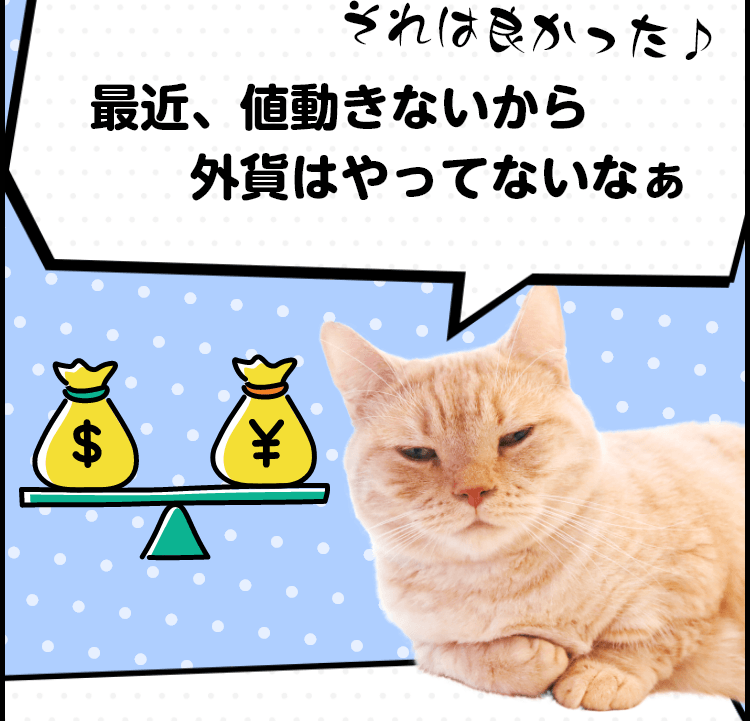 それは良かった♪最近、値動きないから外貨はやってないなぁ