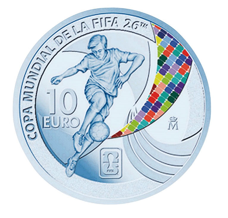 <H.銀貨3種セット/②10ユーロ銀貨>スペイン