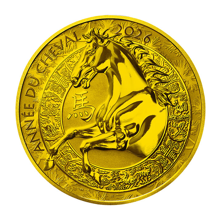 A.500ユーロ金貨 F.50ユーロ金貨 <フランス>