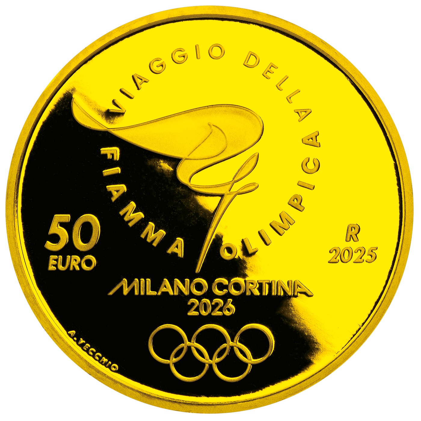 A.50ユーロ金貨 裏面