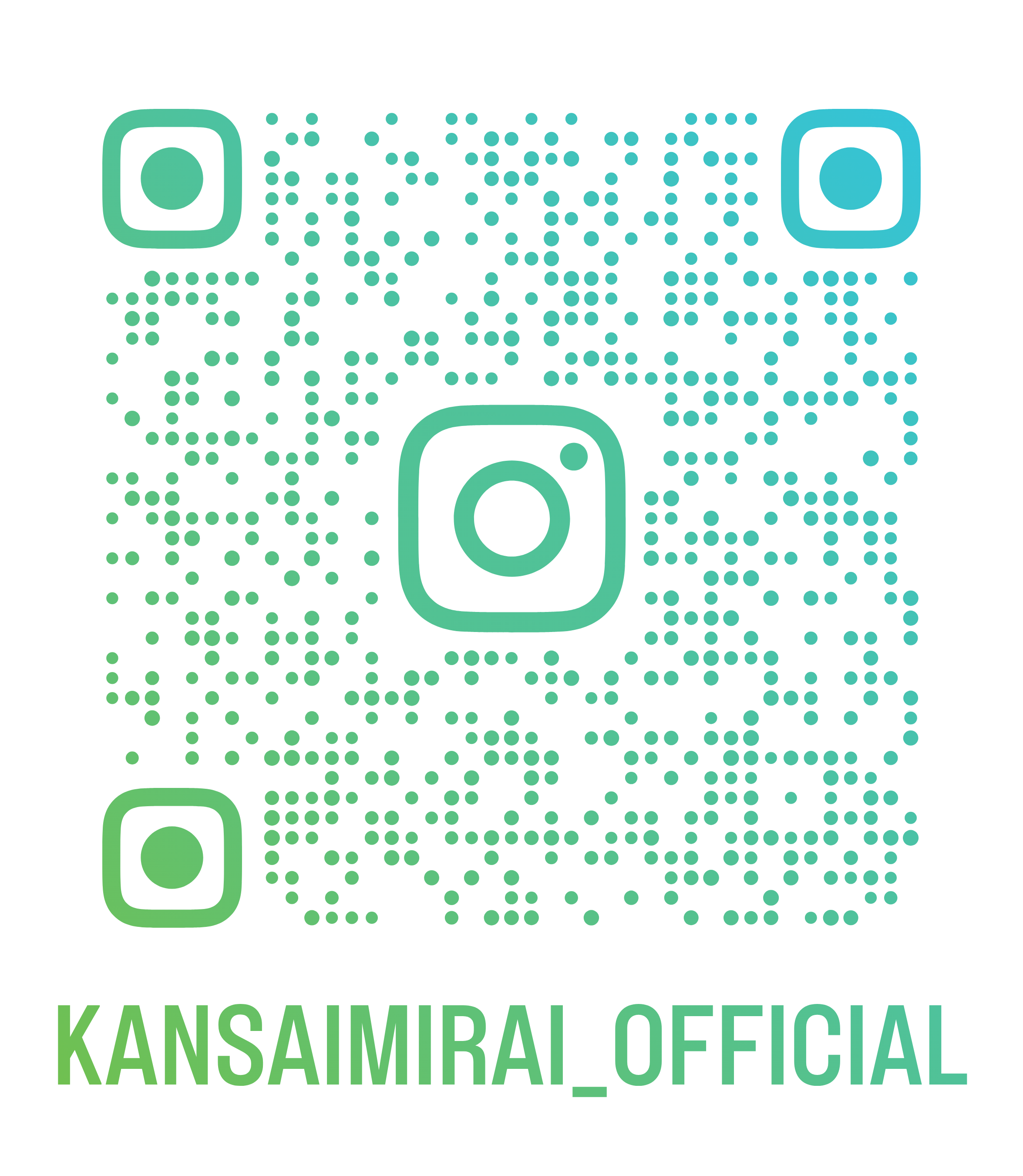 関西みらい銀行公式Instagramへのアクセス用二次元コード