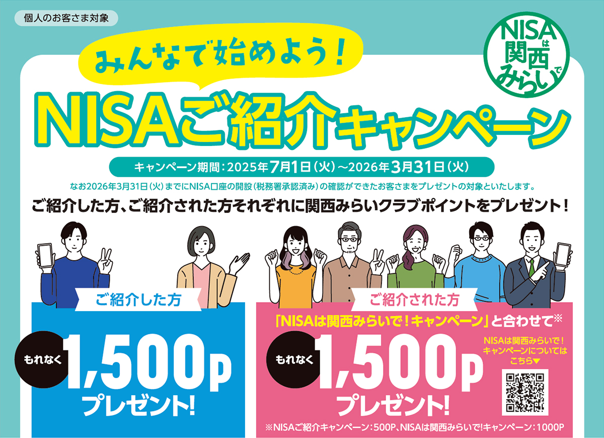みんなで始めよう!NISAご紹介キャンペーン