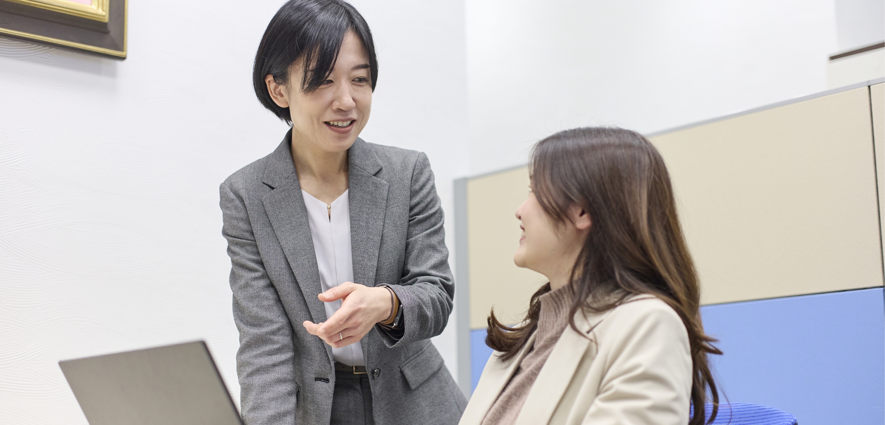 支店全体を俯瞰してサポートし、担当者の有意義な時間を創出。