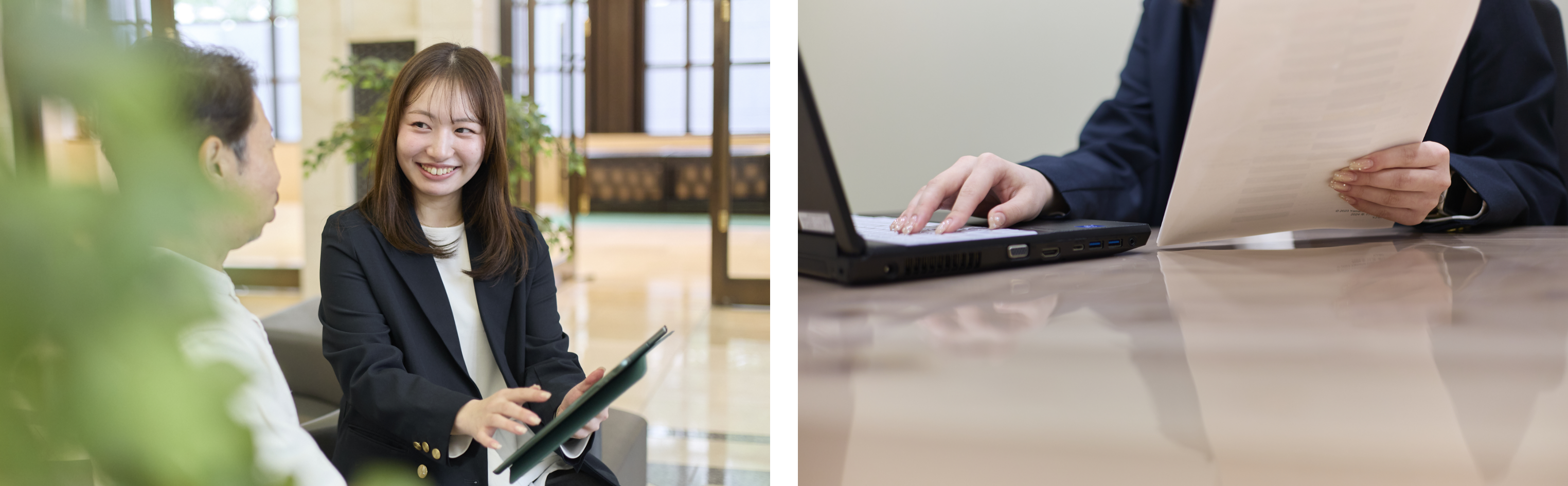 相手の目線に立ち、言葉の背景にあるご家族への想いをくみ取る。